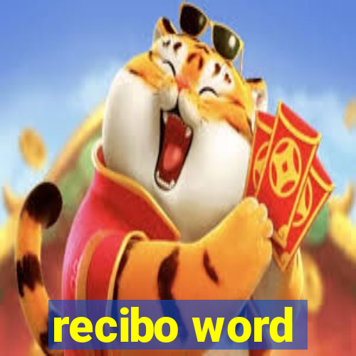 recibo word